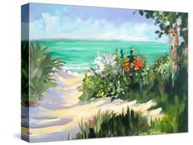 Sun Beach Dunes-Jane Slivka-Stretched Canvas