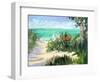 Sun Beach Dunes-Jane Slivka-Framed Art Print