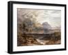 Sun Behind Clouds, 1874-John Linnell-Framed Giclee Print