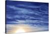 Sun Behind the Clouds-Skaya-Stretched Canvas