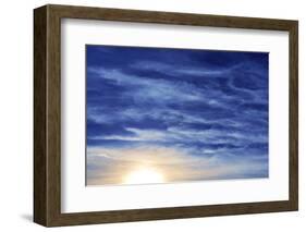 Sun Behind the Clouds-Skaya-Framed Photographic Print