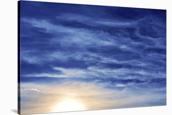 Sun Behind the Clouds-Skaya-Stretched Canvas