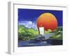 Sun Boat-Howie Green-Framed Giclee Print