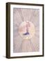 Sun Boho Yoga Pink 7-Sarah Manovski-Framed Giclee Print