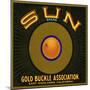 Sun Brand Citrus-null-Mounted Giclee Print