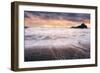 Sun Break Seascape at Pfeiffer Beach Big Sur California Coast-Vincent James-Framed Photographic Print