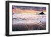 Sun Break Seascape at Pfeiffer Beach Big Sur California Coast-Vincent James-Framed Photographic Print