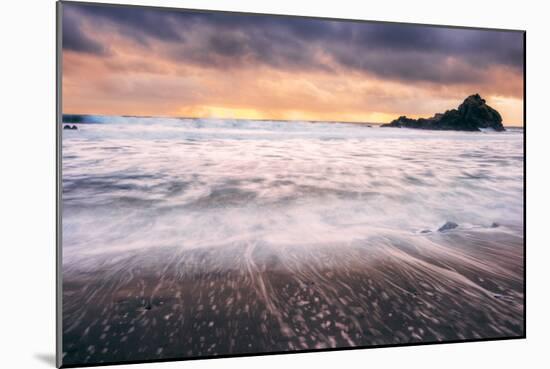 Sun Break Seascape at Pfeiffer Beach Big Sur California Coast-Vincent James-Mounted Photographic Print