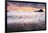 Sun Break Seascape at Pfeiffer Beach Big Sur California Coast-Vincent James-Framed Photographic Print