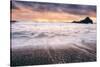 Sun Break Seascape at Pfeiffer Beach Big Sur California Coast-Vincent James-Stretched Canvas