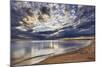 Sun Breaks Cloudy Morning, Superior Point, Lake Superior, Wisconsin, USA-Chuck Haney-Mounted Photographic Print