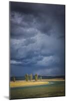 Sun Breaks Through An Afternoon Thunderstorm Over The Yellowstone River In The Hayden Valley-Bryan Jolley-Mounted Photographic Print