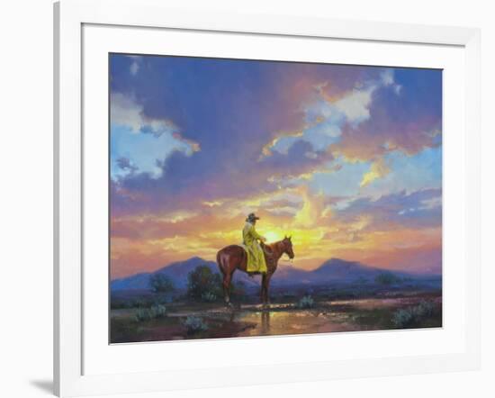 Sun Burn-Jack Sorenson-Framed Art Print