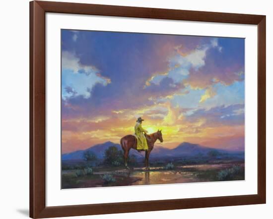 Sun Burn-Jack Sorenson-Framed Art Print