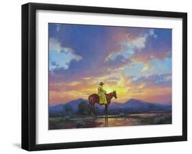 Sun Burn-Jack Sorenson-Framed Art Print