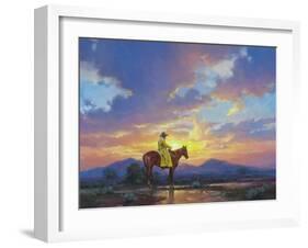 Sun Burn-Jack Sorenson-Framed Art Print