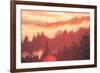 Sun Burned Fog Mount Tamalpais, Marin County, San Francisco-Vincent James-Framed Photographic Print