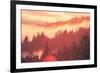 Sun Burned Fog Mount Tamalpais, Marin County, San Francisco-Vincent James-Framed Photographic Print