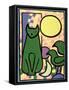 Sun Cat, 2000-Bodel Rikys-Framed Stretched Canvas