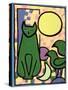 Sun Cat, 2000-Bodel Rikys-Stretched Canvas