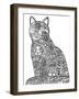 Sun Cat-Oxana Zaika-Framed Giclee Print