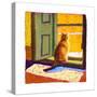 Sun Cat-Julia-Stretched Canvas