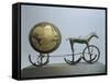 Sun Chariot, Bronze and Gold Leaf, from Trundholm-null-Framed Stretched Canvas