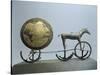 Sun Chariot, Bronze and Gold Leaf, from Trundholm-null-Stretched Canvas