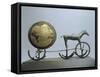 Sun Chariot, Bronze and Gold Leaf, from Trundholm-null-Framed Stretched Canvas