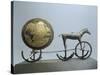 Sun Chariot, Bronze and Gold Leaf, from Trundholm-null-Stretched Canvas