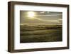 Sun close to sunset in Flint Hills-Michael Scheufler-Framed Photographic Print