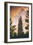 Sun Clouds and Trees of Bend Oregon-Vincent James-Framed Photographic Print