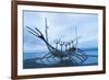 Sun-Craft Sculpture, Reykjavik, Iceland, Polar Regions-Miles Ertman-Framed Photographic Print