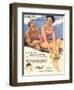 Sun Creams Lotions Tan Tanning Sunburn Astral Suntans Sunbathing, UK, 1950-null-Framed Giclee Print