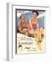 Sun Creams Lotions Tan Tanning Sunburn Astral Suntans Sunbathing, UK, 1950-null-Framed Giclee Print