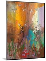 Sun Deer-Robin Maria-Mounted Art Print