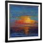 Sun Down I-Tim O'toole-Framed Art Print