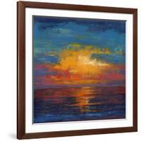 Sun Down II-Tim O'toole-Framed Art Print