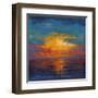 Sun Down II-Tim O'toole-Framed Art Print