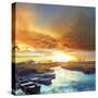 Sun Down Light-Ata Alishahi-Stretched Canvas