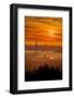 Sun Drop, Over San Francisco, Awe Inspiring Sunset View-Vincent James-Framed Photographic Print