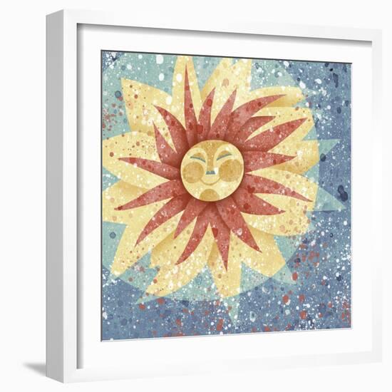 Sun Face Sonnet-April Hartmann-Framed Giclee Print