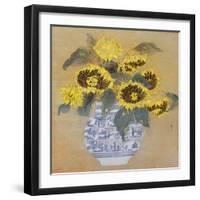 Sun Flowers-Cai Xiaoli-Framed Giclee Print