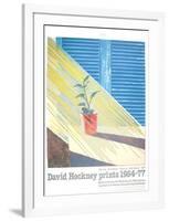 Sun from the Weather Series-David Hockney-Framed Art Print