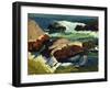 Sun Glow, 1913-George Wesley Bellows-Framed Giclee Print