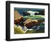 Sun Glow-George Wesley Bellows-Framed Giclee Print