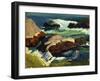 Sun Glow-George Wesley Bellows-Framed Giclee Print