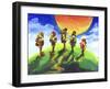 Sun Hill-Howie Green-Framed Giclee Print