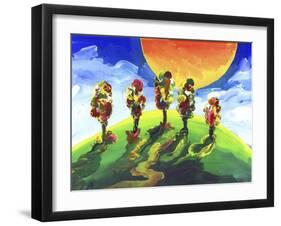 Sun Hill-Howie Green-Framed Giclee Print