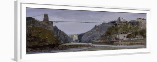 Sun in Avon Gorge, October-Tom Hughes-Framed Giclee Print